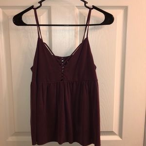 American Eagle Soft & Sexy Sueded Tank Top
